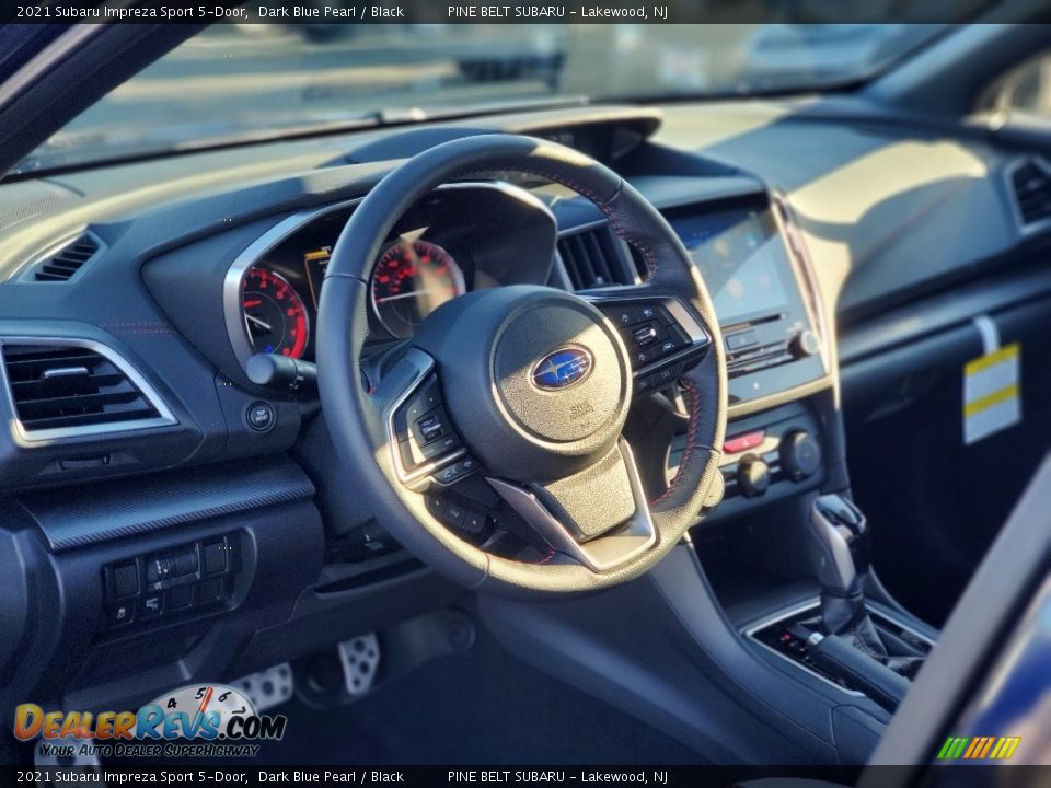 2021 Subaru Impreza Sport 5-Door Dark Blue Pearl / Black Photo #10