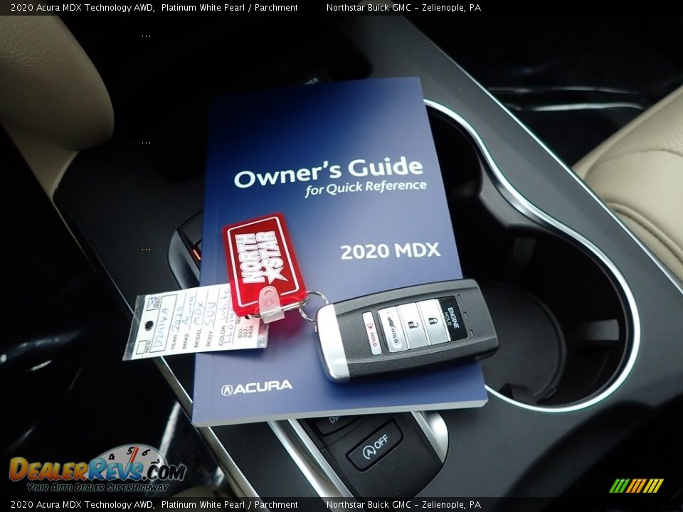 2020 Acura MDX Technology AWD Platinum White Pearl / Parchment Photo #29
