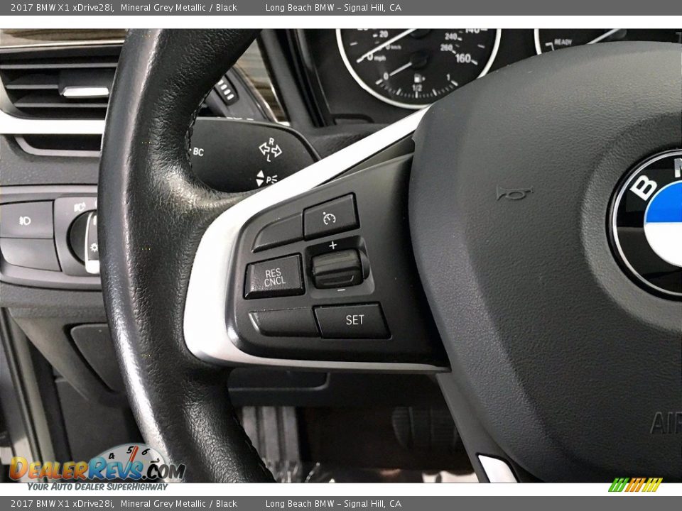 2017 BMW X1 xDrive28i Mineral Grey Metallic / Black Photo #18