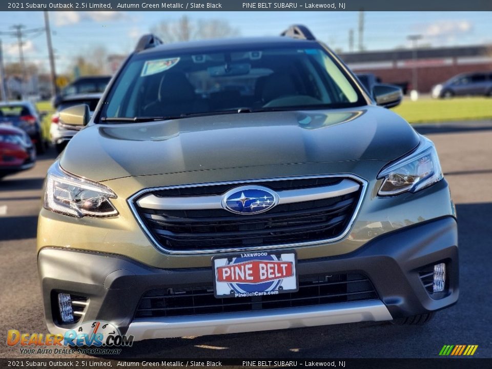 2021 Subaru Outback 2.5i Limited Autumn Green Metallic / Slate Black Photo #3