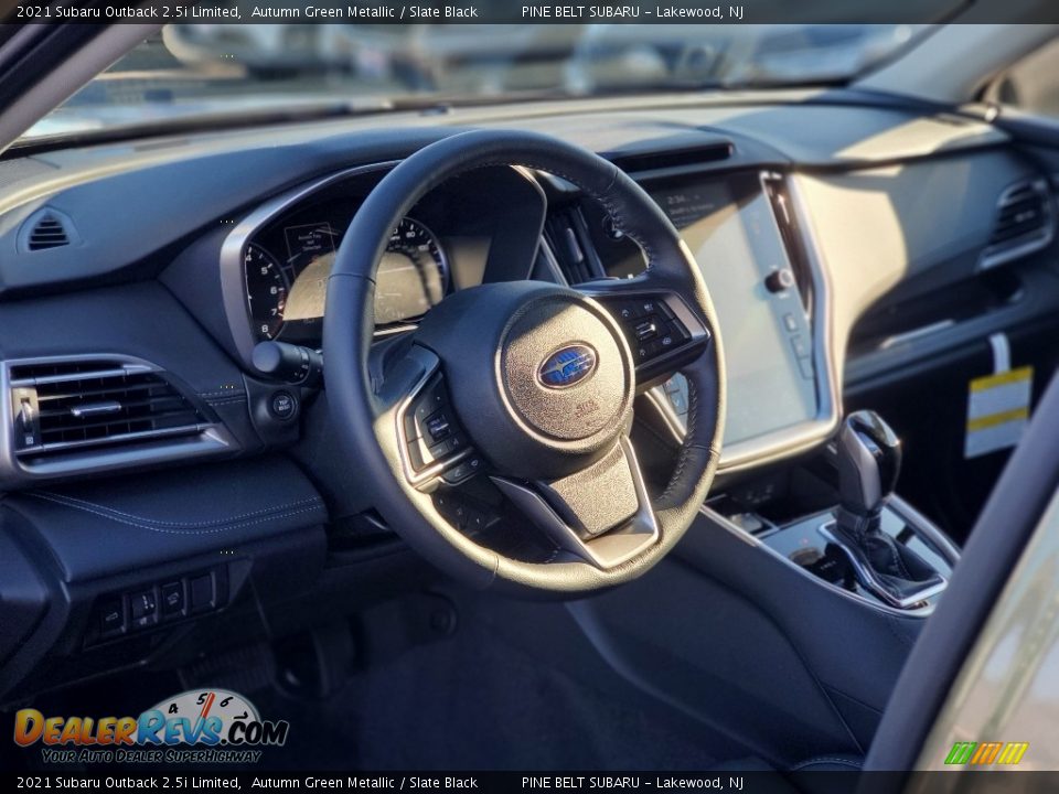 2021 Subaru Outback 2.5i Limited Autumn Green Metallic / Slate Black Photo #10