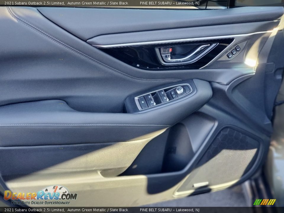 2021 Subaru Outback 2.5i Limited Autumn Green Metallic / Slate Black Photo #12