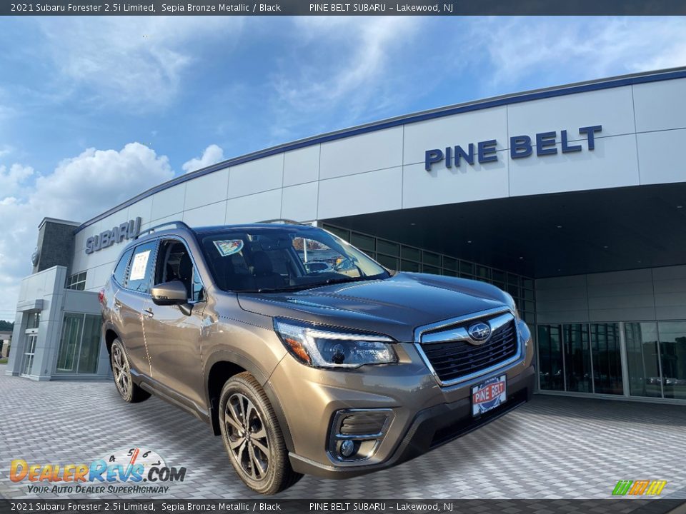 2021 Subaru Forester 2.5i Limited Sepia Bronze Metallic / Black Photo #1