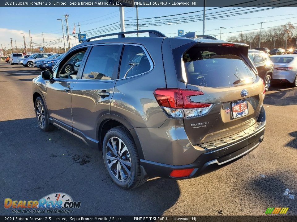 2021 Subaru Forester 2.5i Limited Sepia Bronze Metallic / Black Photo #4