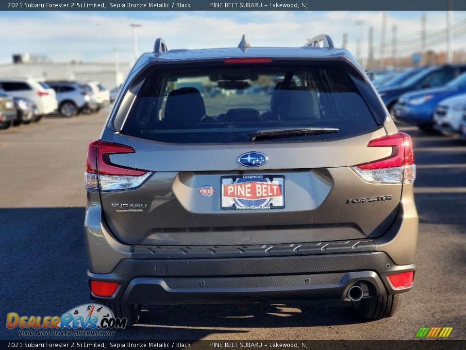 2021 Subaru Forester 2.5i Limited Sepia Bronze Metallic / Black Photo #6