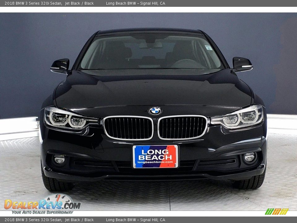 2018 BMW 3 Series 320i Sedan Jet Black / Black Photo #2