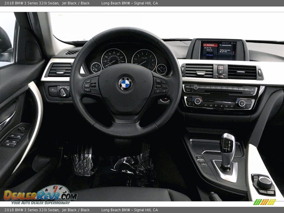 2018 BMW 3 Series 320i Sedan Jet Black / Black Photo #4