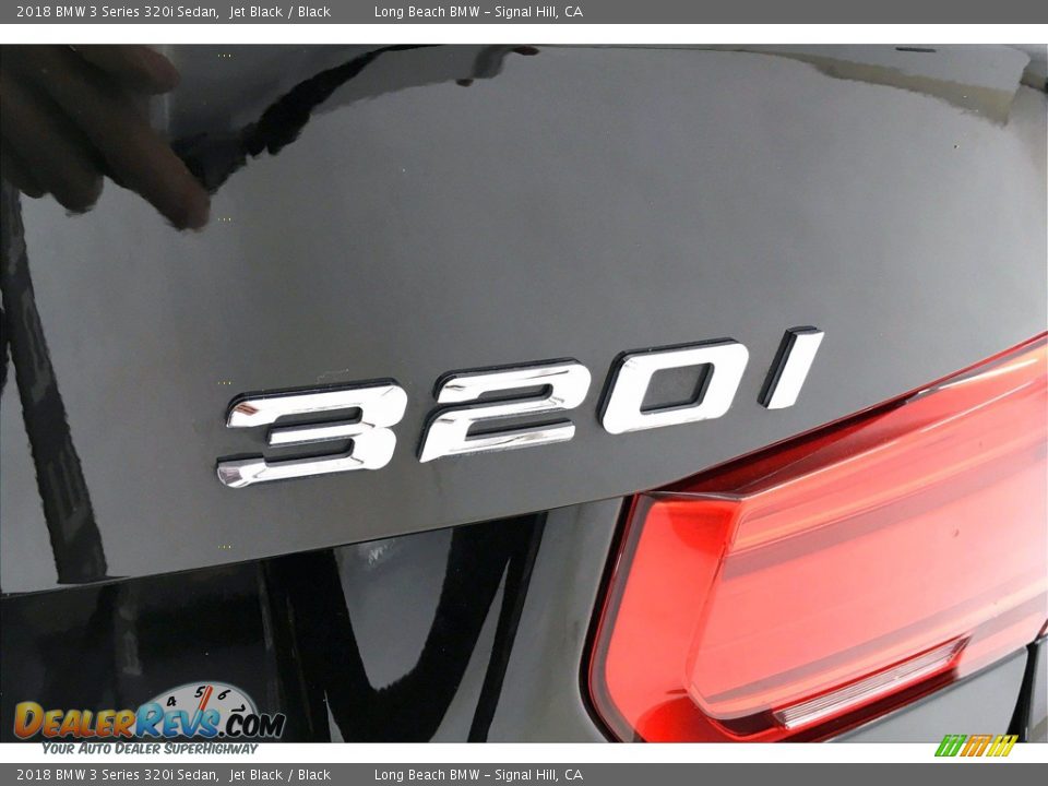2018 BMW 3 Series 320i Sedan Jet Black / Black Photo #7