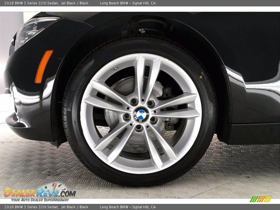 2018 BMW 3 Series 320i Sedan Jet Black / Black Photo #8