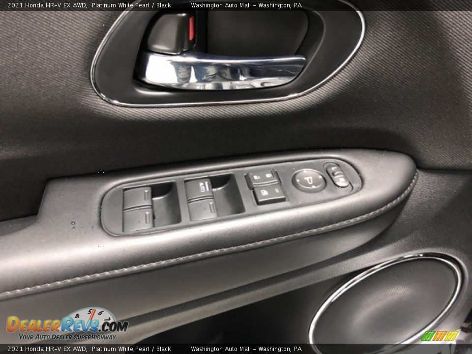 2021 Honda HR-V EX AWD Platinum White Pearl / Black Photo #7