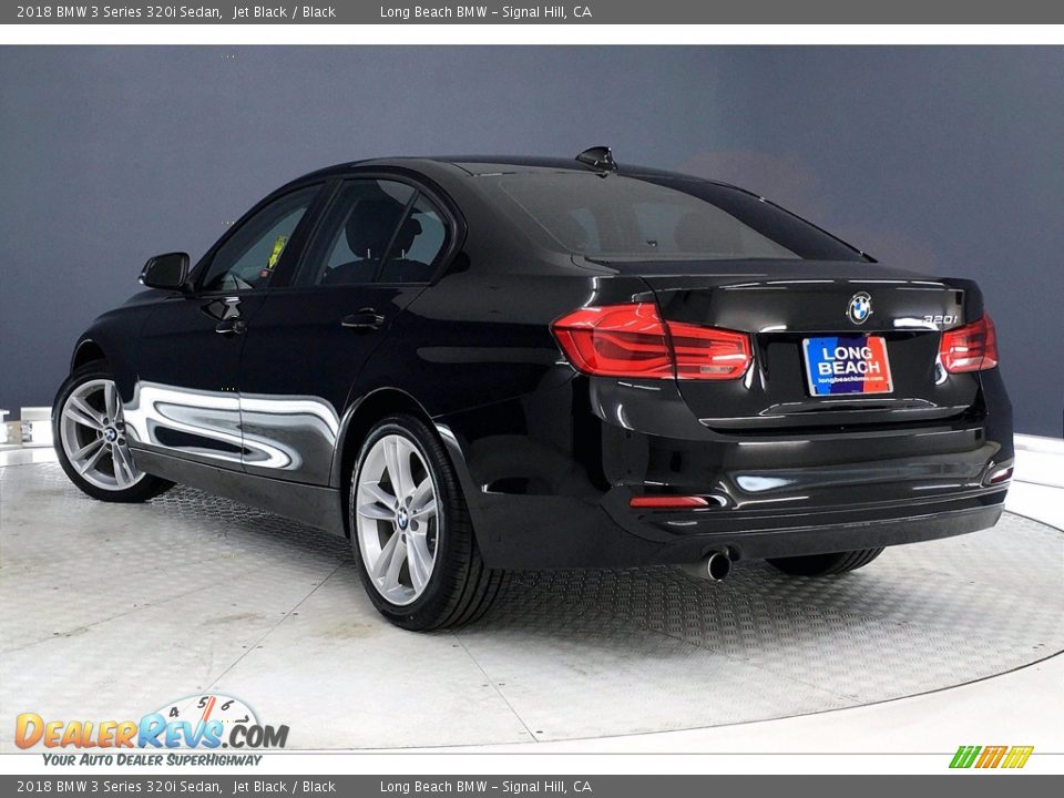 2018 BMW 3 Series 320i Sedan Jet Black / Black Photo #10