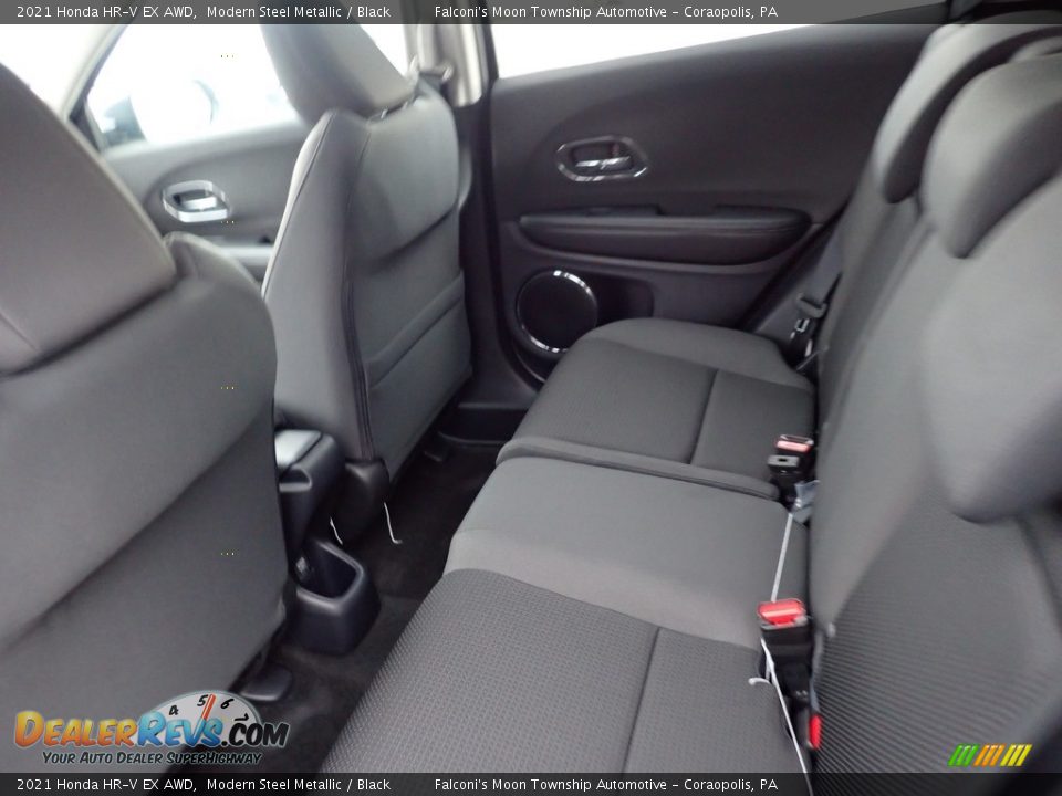 2021 Honda HR-V EX AWD Modern Steel Metallic / Black Photo #9