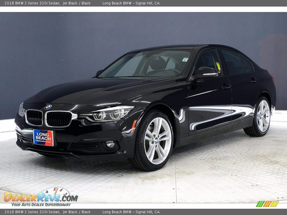 2018 BMW 3 Series 320i Sedan Jet Black / Black Photo #12