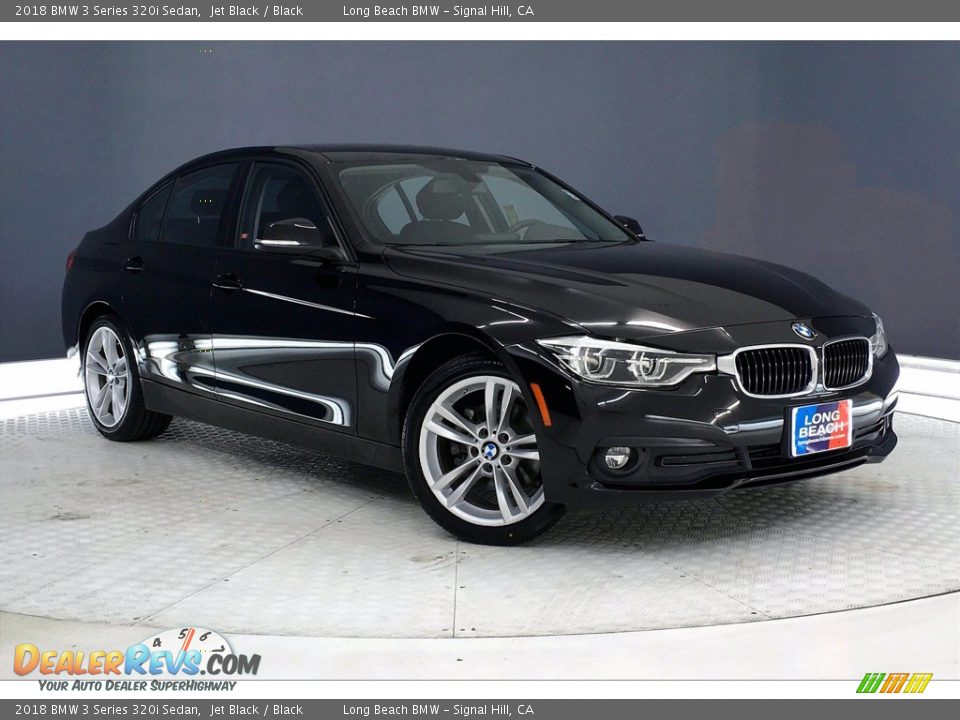 2018 BMW 3 Series 320i Sedan Jet Black / Black Photo #36