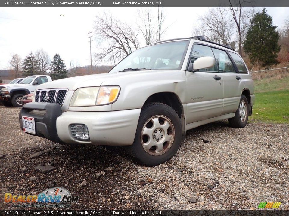 2001 Subaru Forester 2.5 S Silverthorn Metallic / Gray Photo #4