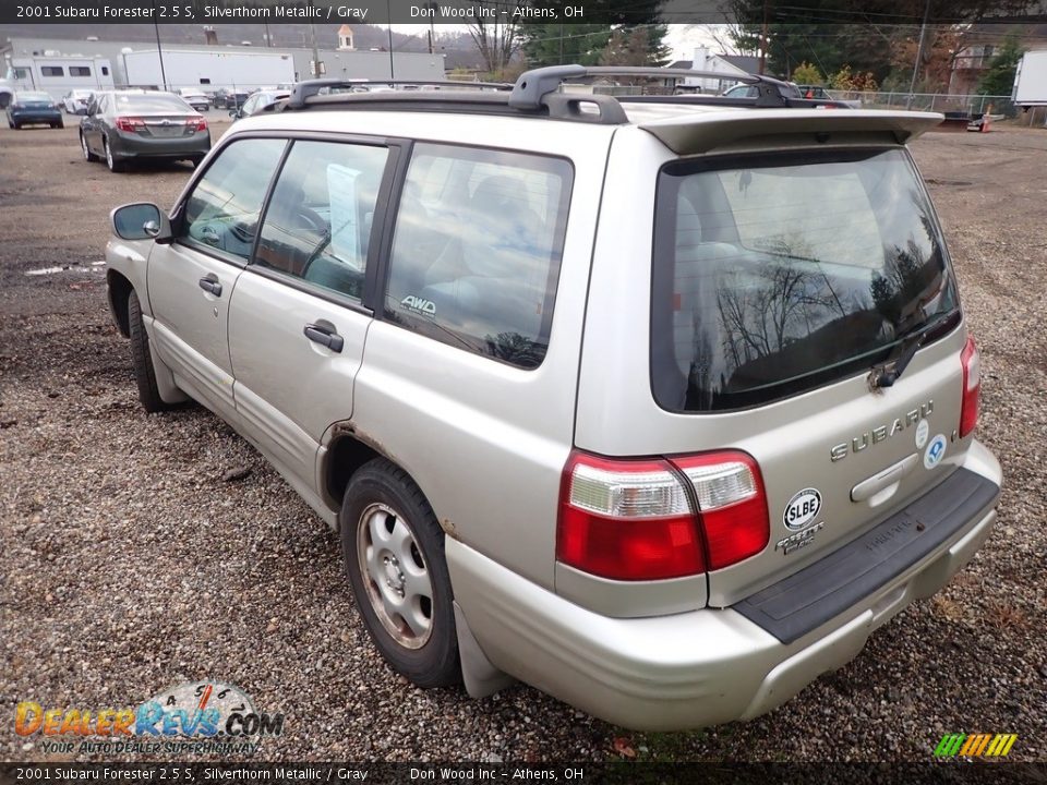 2001 Subaru Forester 2.5 S Silverthorn Metallic / Gray Photo #5