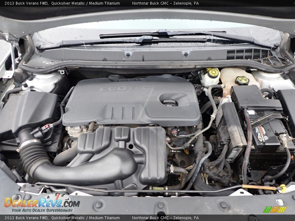 2013 Buick Verano FWD Quicksilver Metallic / Medium Titanium Photo #2
