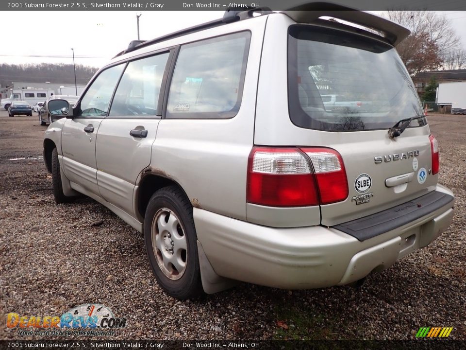 2001 Subaru Forester 2.5 S Silverthorn Metallic / Gray Photo #7