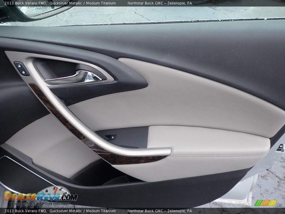 2013 Buick Verano FWD Quicksilver Metallic / Medium Titanium Photo #7