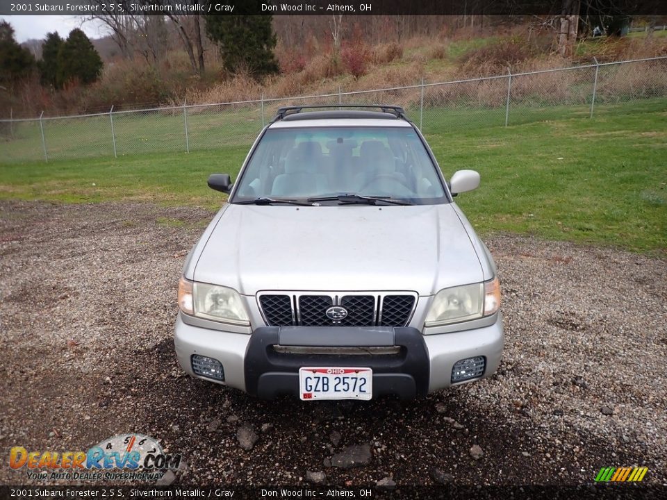 2001 Subaru Forester 2.5 S Silverthorn Metallic / Gray Photo #14