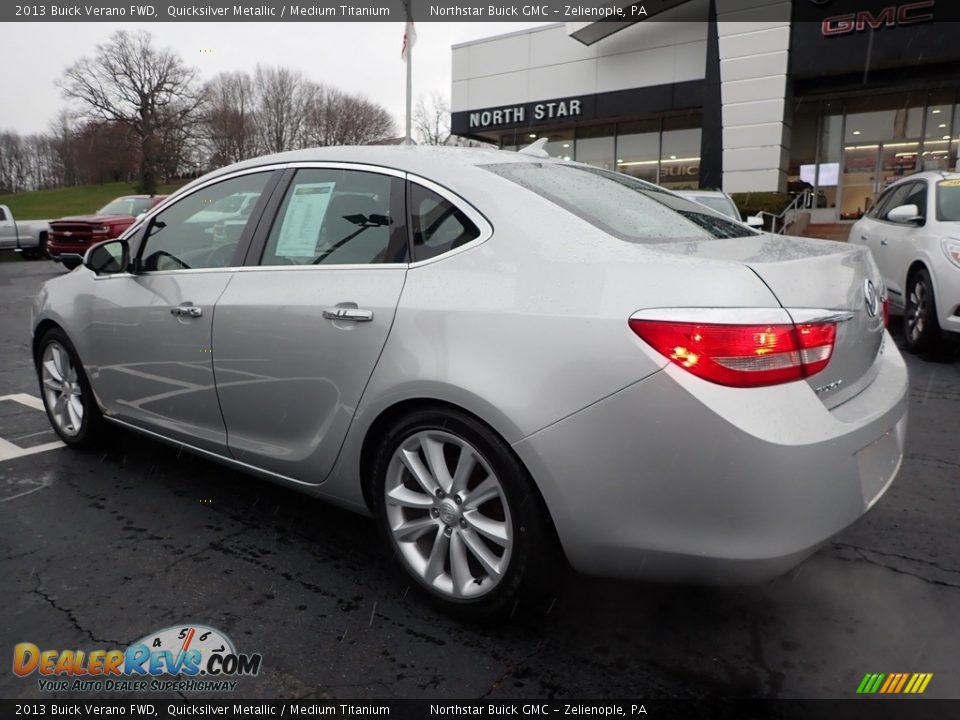 2013 Buick Verano FWD Quicksilver Metallic / Medium Titanium Photo #12