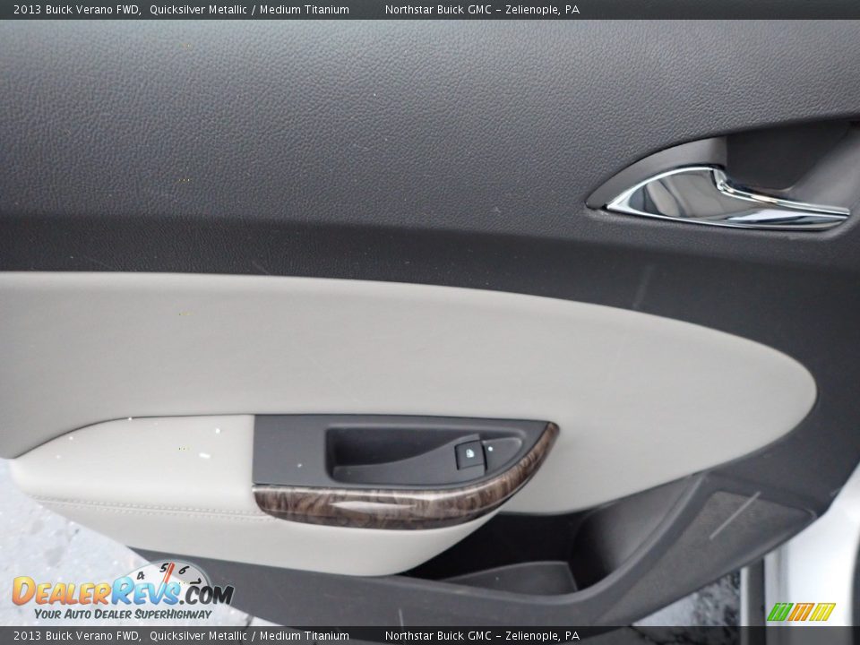2013 Buick Verano FWD Quicksilver Metallic / Medium Titanium Photo #19