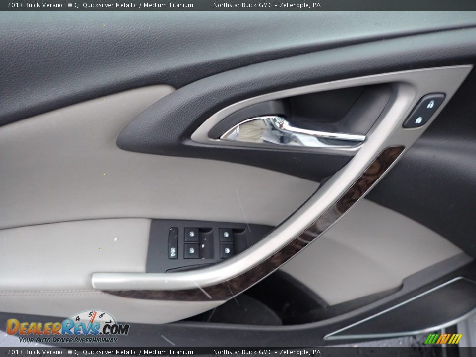 2013 Buick Verano FWD Quicksilver Metallic / Medium Titanium Photo #20