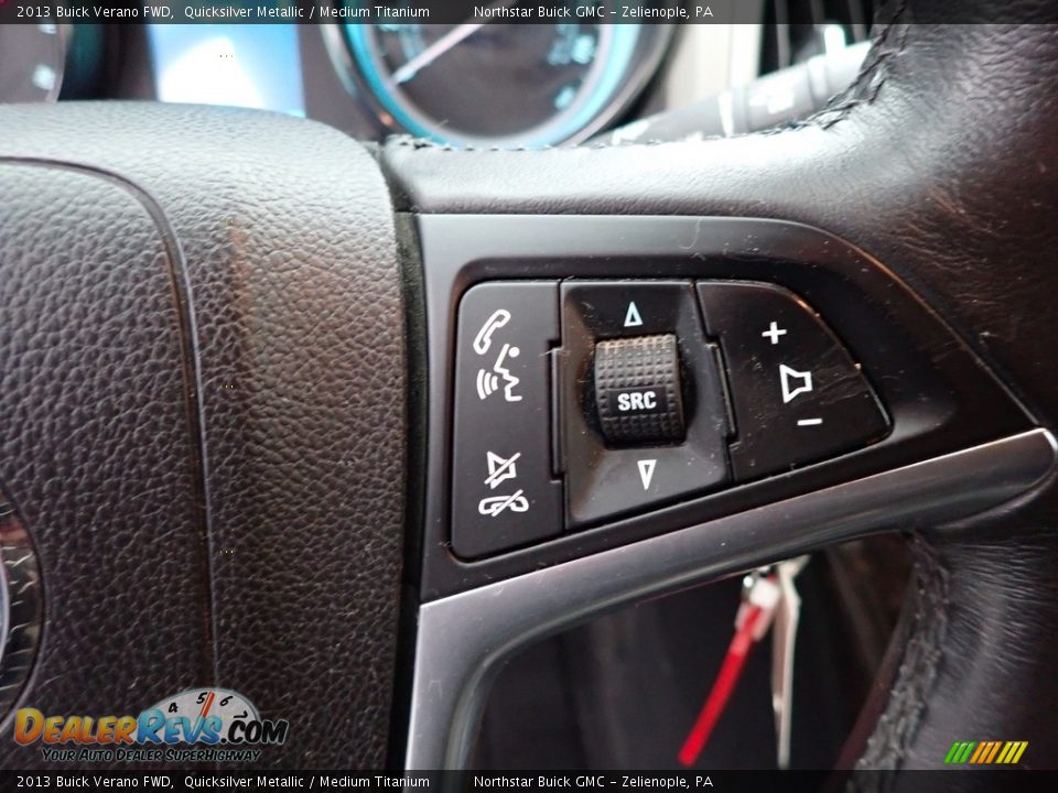 2013 Buick Verano FWD Quicksilver Metallic / Medium Titanium Photo #23