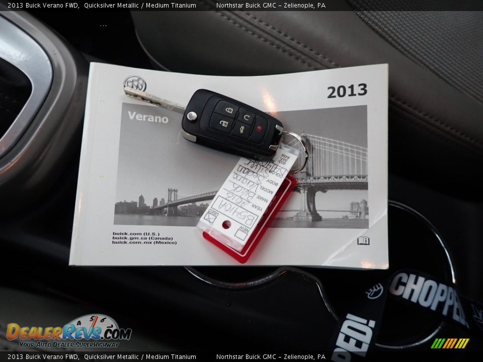 2013 Buick Verano FWD Quicksilver Metallic / Medium Titanium Photo #29