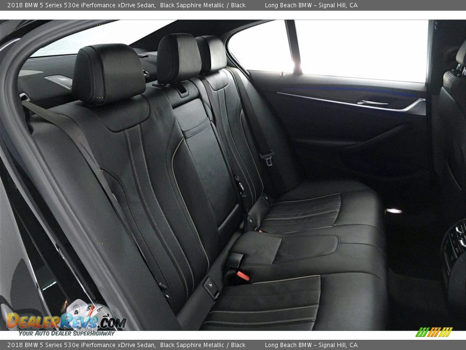 2018 BMW 5 Series 530e iPerfomance xDrive Sedan Black Sapphire Metallic / Black Photo #29