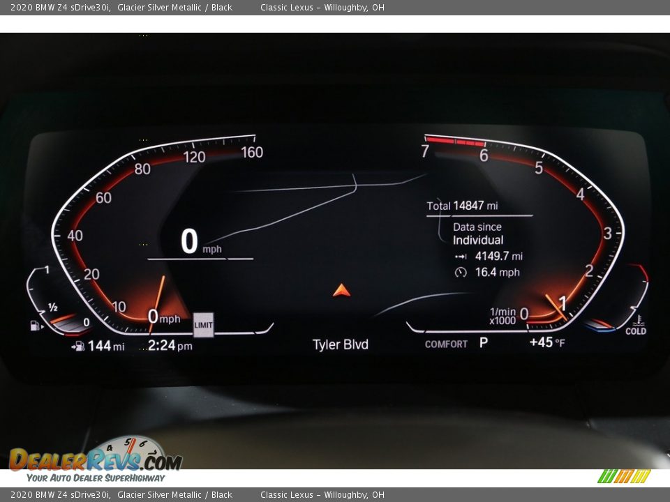 2020 BMW Z4 sDrive30i Gauges Photo #9