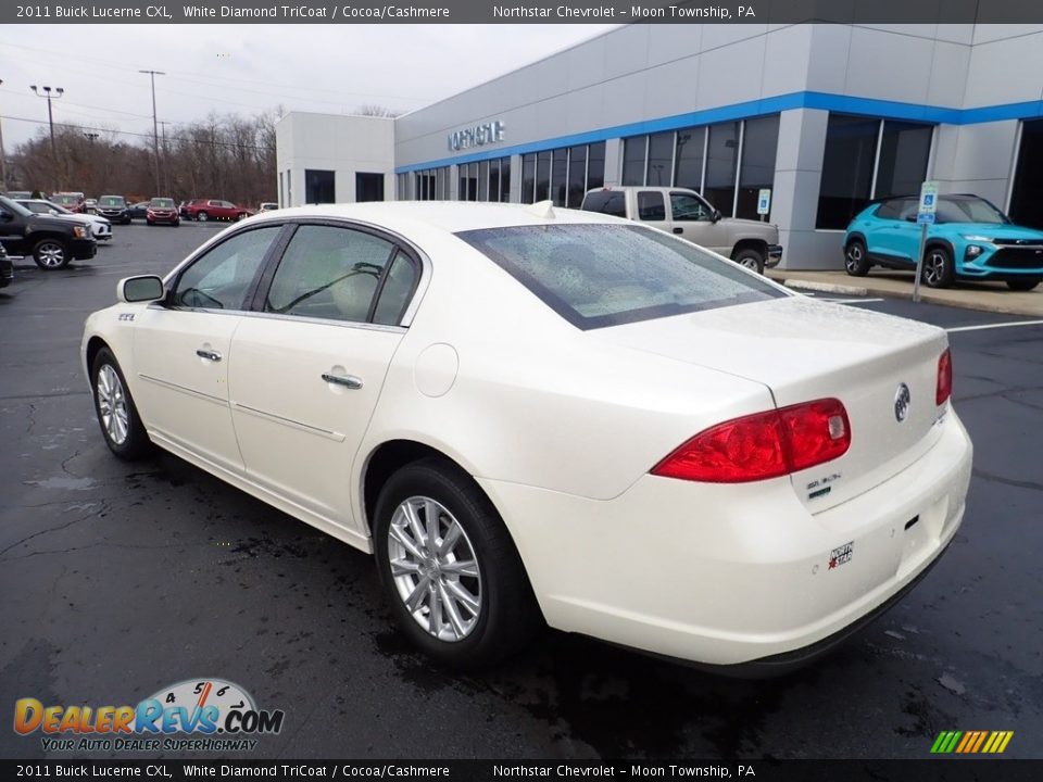 2011 Buick Lucerne CXL White Diamond TriCoat / Cocoa/Cashmere Photo #4