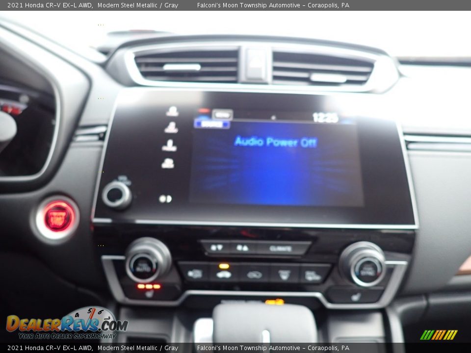 2021 Honda CR-V EX-L AWD Modern Steel Metallic / Gray Photo #14