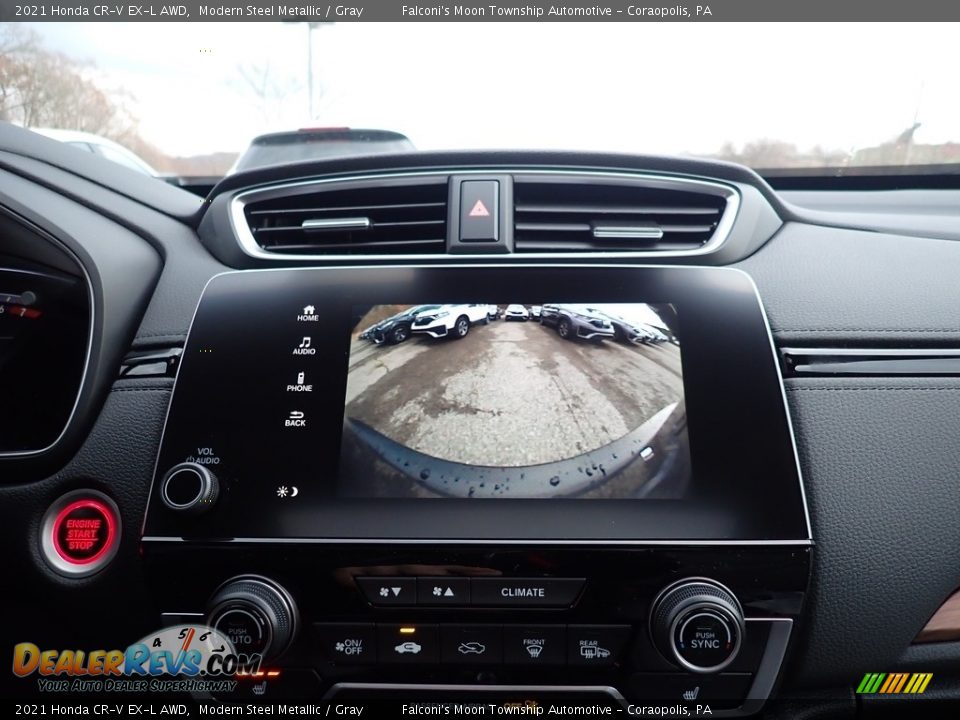 2021 Honda CR-V EX-L AWD Modern Steel Metallic / Gray Photo #15