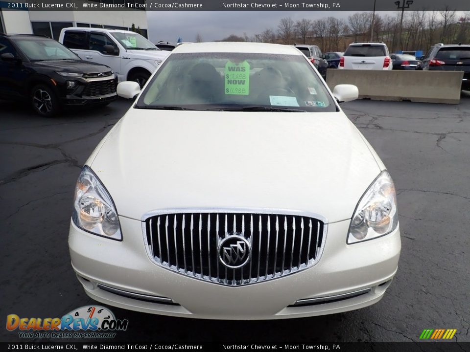 2011 Buick Lucerne CXL White Diamond TriCoat / Cocoa/Cashmere Photo #12