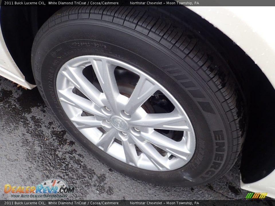 2011 Buick Lucerne CXL White Diamond TriCoat / Cocoa/Cashmere Photo #13