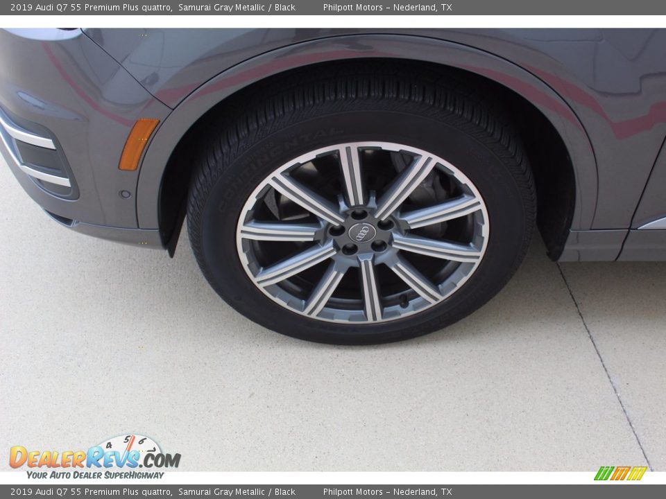 2019 Audi Q7 55 Premium Plus quattro Samurai Gray Metallic / Black Photo #5