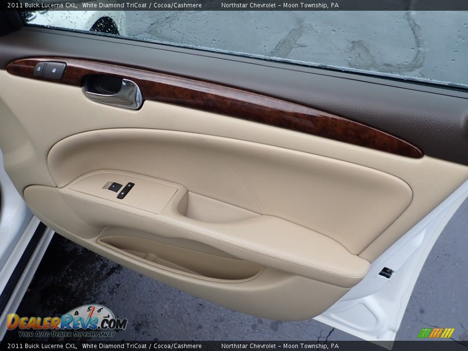 2011 Buick Lucerne CXL White Diamond TriCoat / Cocoa/Cashmere Photo #17