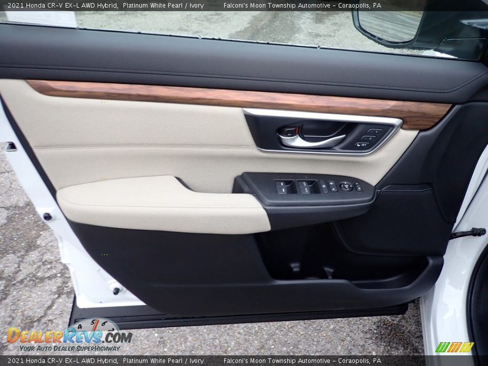 Door Panel of 2021 Honda CR-V EX-L AWD Hybrid Photo #11