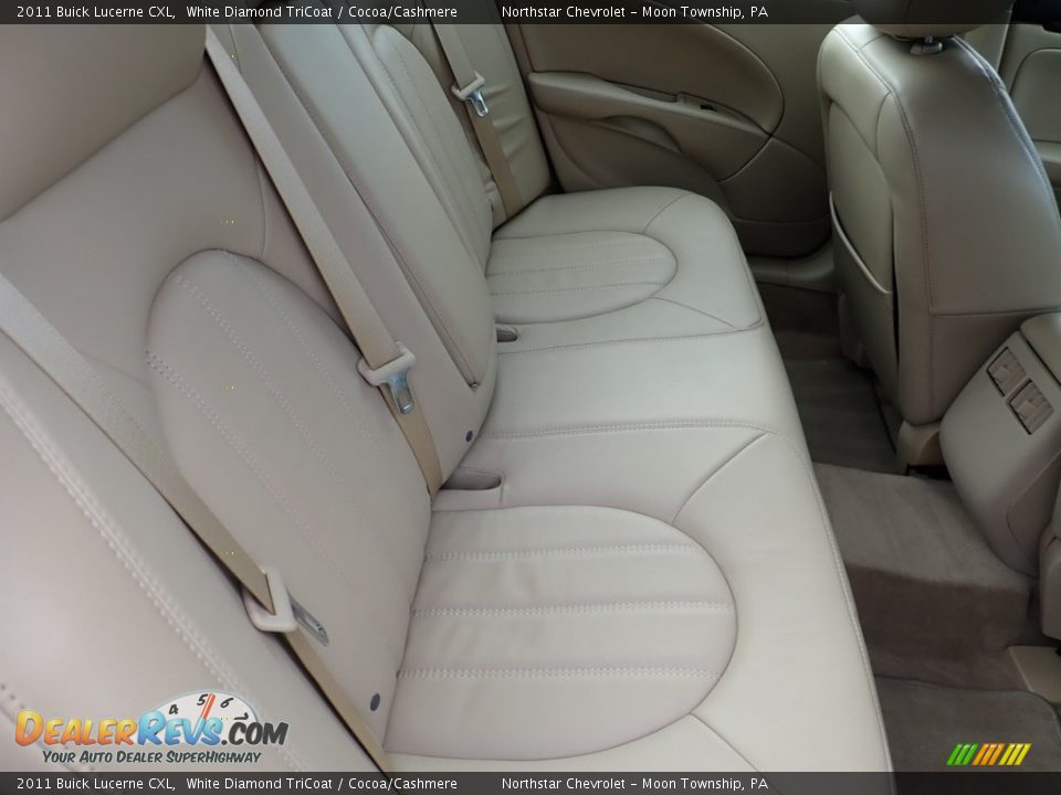 2011 Buick Lucerne CXL White Diamond TriCoat / Cocoa/Cashmere Photo #18