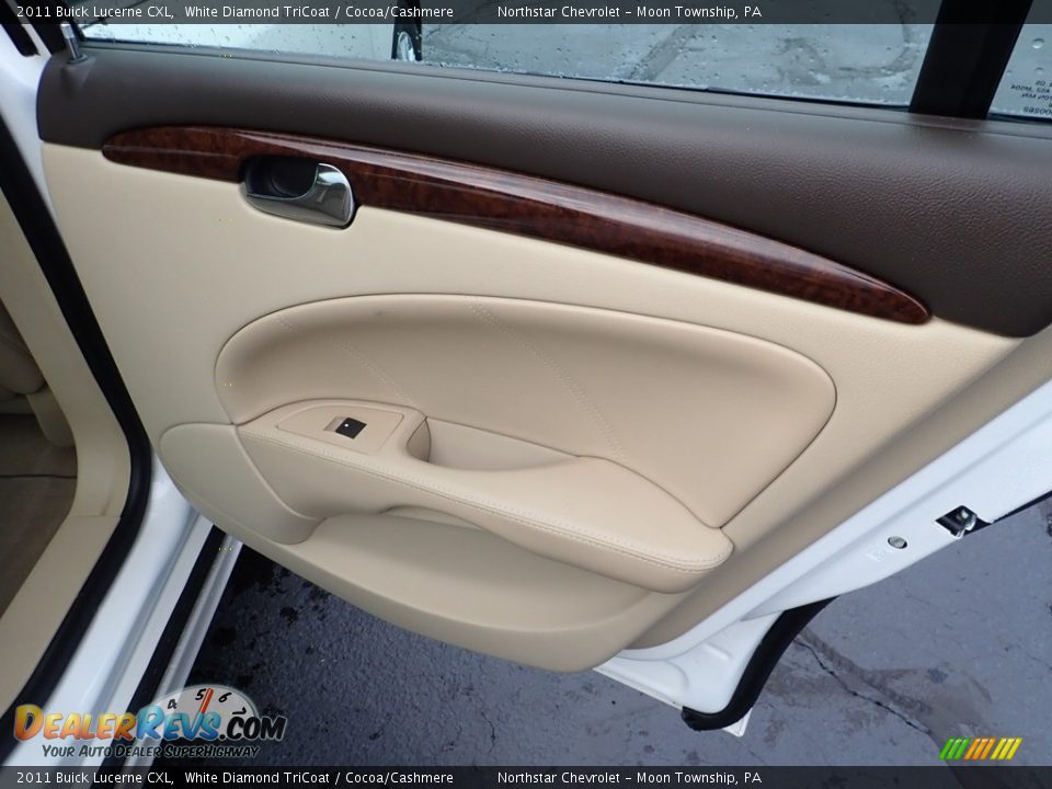 2011 Buick Lucerne CXL White Diamond TriCoat / Cocoa/Cashmere Photo #19