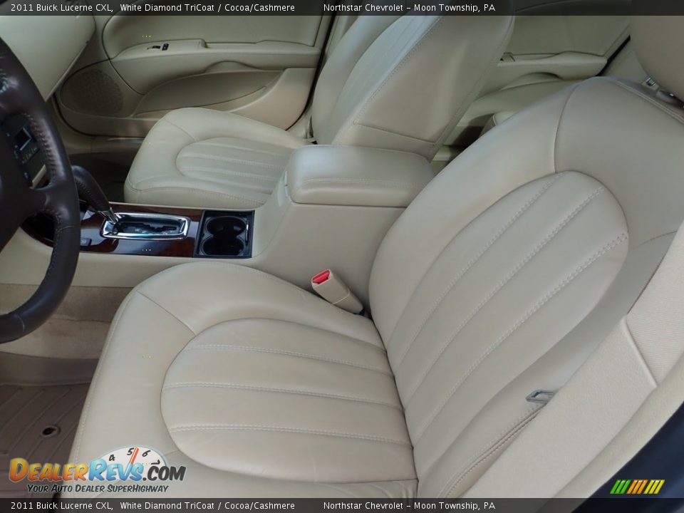 2011 Buick Lucerne CXL White Diamond TriCoat / Cocoa/Cashmere Photo #20