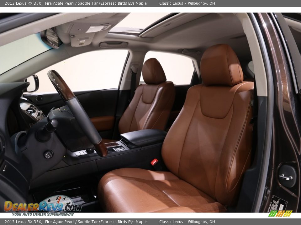 Front Seat of 2013 Lexus RX 350 Photo #6
