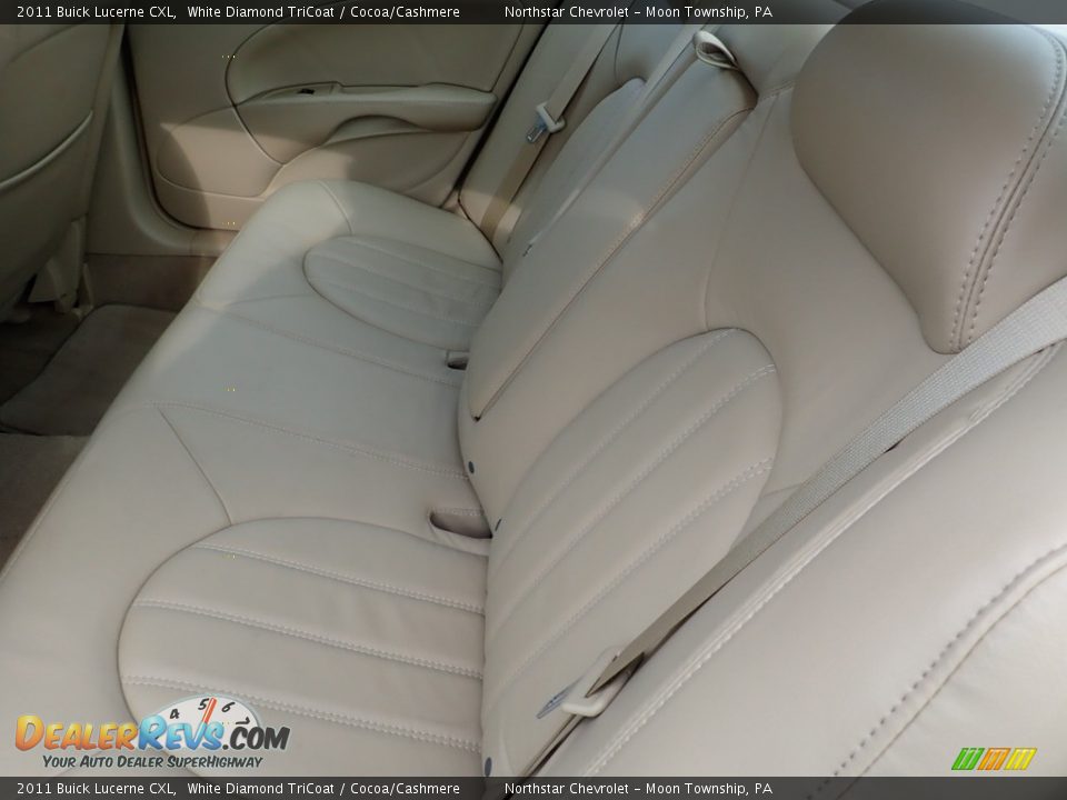 2011 Buick Lucerne CXL White Diamond TriCoat / Cocoa/Cashmere Photo #21