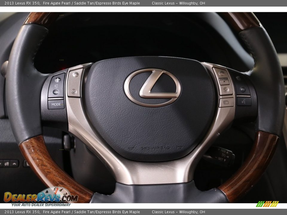 2013 Lexus RX 350 Steering Wheel Photo #8