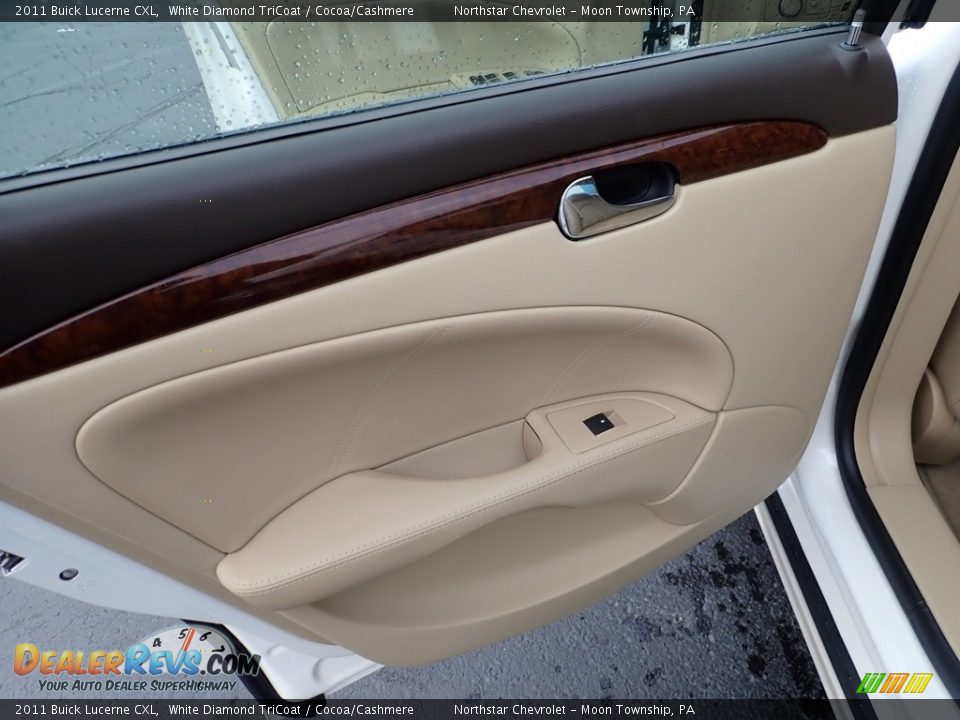 2011 Buick Lucerne CXL White Diamond TriCoat / Cocoa/Cashmere Photo #23