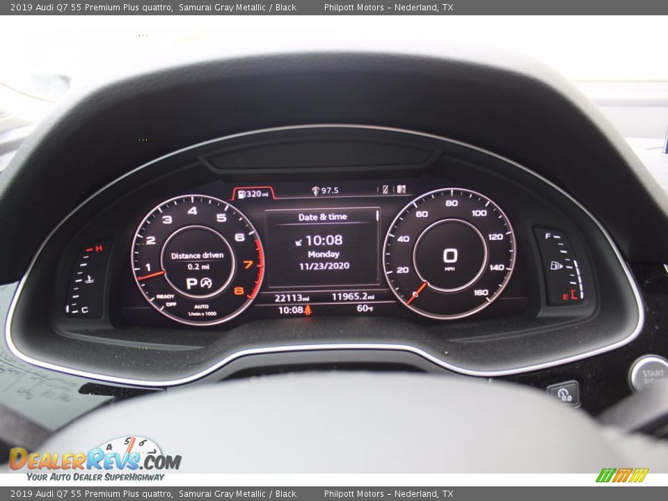 2019 Audi Q7 55 Premium Plus quattro Samurai Gray Metallic / Black Photo #13