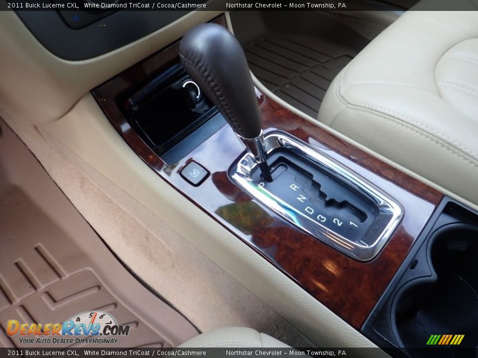 2011 Buick Lucerne CXL White Diamond TriCoat / Cocoa/Cashmere Photo #26