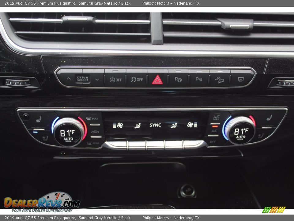 2019 Audi Q7 55 Premium Plus quattro Samurai Gray Metallic / Black Photo #16