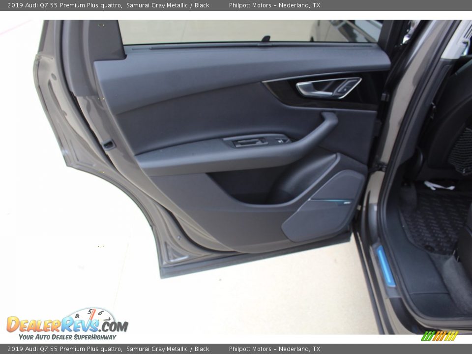 2019 Audi Q7 55 Premium Plus quattro Samurai Gray Metallic / Black Photo #19